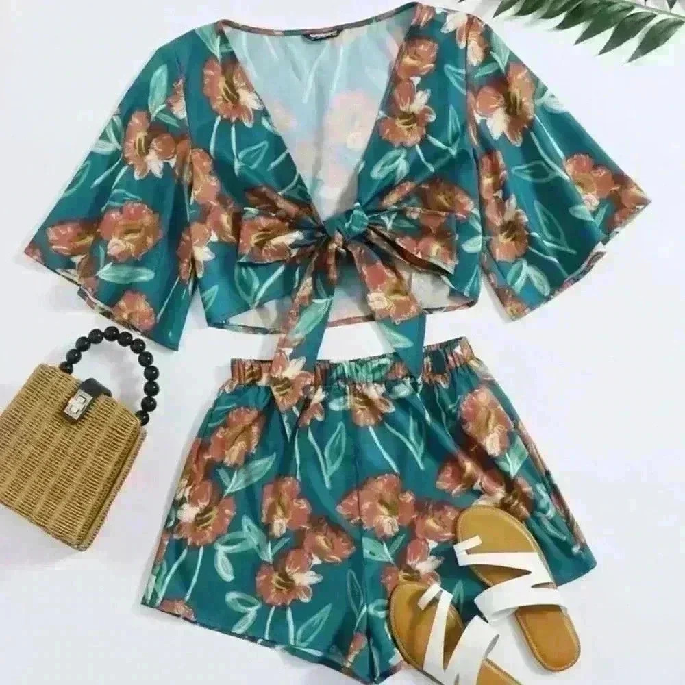 Hawaiian Shirt Wrap Set